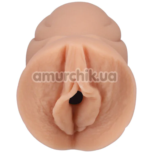 Искусственная вагина Signature Strokers Allie Nicole Pocket Pussy, телесная