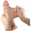Фалоімітатор Sliding Skin Emeka 9.2, тілесний - Фото №11