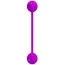 Вагінальні кульки Pretty Love Kegel Ball III, фіолетові - Фото №1