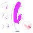 Вібратор з підігрівом FoxShow Silicone Heating Vibrator, фіолетовий - Фото №4