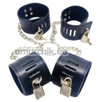 Фіксатори для рук та ніг DS Fetish Hand And Ankle Spreader Bar, чорні - Фото №1