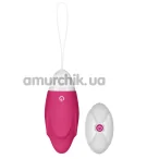 Віброяйце Lovetoy Rechargeable Joy Remote Control Egg, рожеве - Фото №1