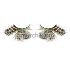 Ресницы Brown-Green Feather Eyelashes (модель 643) - Фото №1