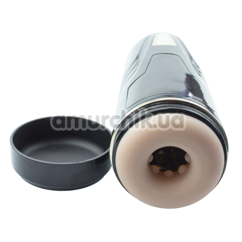 Мастурбатор Auto Telescopic and Rotating Male Masturbator Rita, білий
