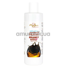 Массажный лубрикант MyLove Aroma Series Personal Lubricant 2in1 Brandy - бренди, 300 мл - Фото №1