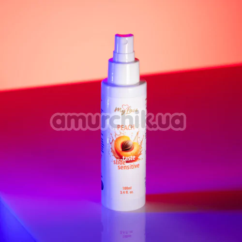 Лубрикант MyLove Taste-Slide Sensitive Peach - персик, 100 мл