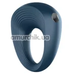 Виброкольцо Satisfyer Power Ring, синее - Фото №1