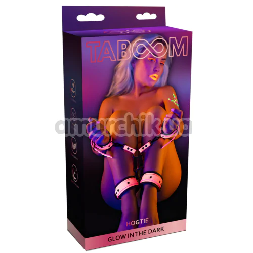 Ремінці для фіксаторів Taboom Hogtie, рожеві