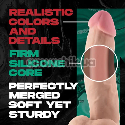 Фалоімітатор Shaft Always Up Model N Size 7.5, тілесний