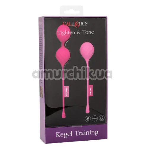 Набір вагінальних кульок Tighten & Tone Kegel Training, рожевий