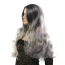Перука Fetish Hair Wavy Balayage Wig With No Bangs, сіра - Фото №3