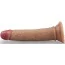 Фаллоимитатор Dual-Layeredd Silicone Nature Cock LVTOY448, телесный - Фото №7