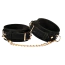 Фіксатори для ніг Liebe Seele Boudoir Amor Ankle Cuffs With Gold Hardware, чорні - Фото №1