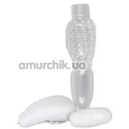 Мастурбатор Vibro Touch Masturbator, прозрачный - Фото №1