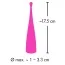 Вибратор Couples Choice Spot Vibrator, розовый - Фото №5