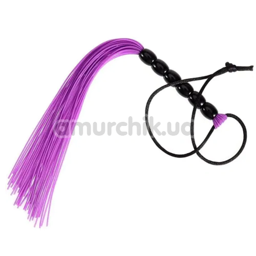Флоггер DS Fetish Flogger Balls, фиолетовый