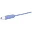 Уретральна вставка з вібрацією для жінок Silicone Dilator, блакитна - Фото №2