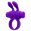 Виброкольцо для члена S Pleasures Premium Rabbit Ring, фиолетовое - Фото №1