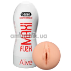 Мастурбатор Alive Maxi Flex Vaginal Experience, телесный - Фото №1