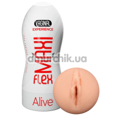 Мастурбатор Alive Maxi Flex Vaginal Experience, телесный - Фото №1