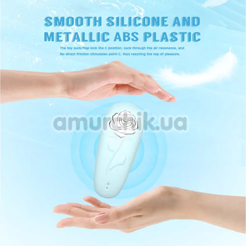 Симулятор орального сексу для жінок Kissen Cynthia, блакитний