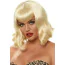 Перука Leg Avenue Retro Bang Curly Bob Wig, біла - Фото №2