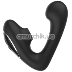 Вібратор з вакуумним стимулятором Fifty Shades of Grey Greedy Girl Duet, чорний - Фото №1