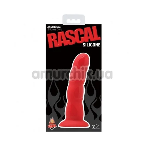 Фаллоимитатор Rascal Asstronaut, красный