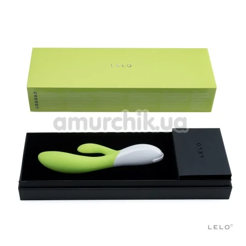 Вибратор Lelo Ina Lime Green (Лело Ина Лайм Грин), салатовый