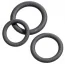 Набір з 3 ерекційних кілець Malesation Cock Ring Set Beginner, чорний - Фото №1
