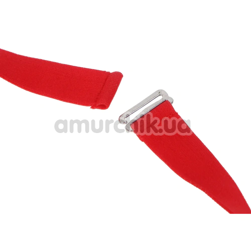 Боди мужское Star Night Belt & Pants, черно-красное