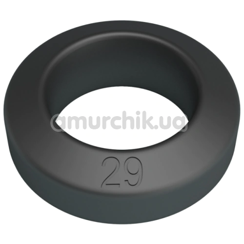 Ерекційне кільце Crazy Bull Super Soft Silicone Brodan, чорне