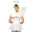 Комплект аксесуарів ангела Leg Avenue Feather Angel Wings & Halo Accessory Kit білий: крила + німб - Фото №5