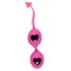 Вагинальные шарики Devils Balls Silicone, розовые - Фото №1