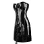 Сукня Star Night Patent Leather Corset Dress, чорна - Фото №11
