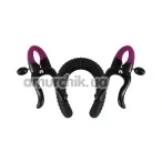 Вагинальный расширитель со стимулятором точки G Intimate Spreader Strong, черный - Фото №1