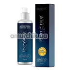 Масажна олія з феромонами PheroStrong Massage Oil Blue для чоловіків, 100 мл - Фото №1