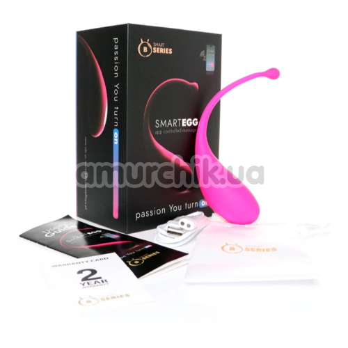 Віброяйце B Series Smart Egg, рожеве