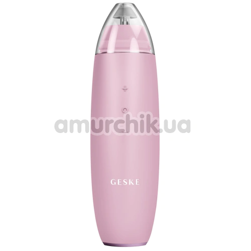 Микродермабразионное устройство для удаления черных точек Geske MicroDermabrasion Blackhead Remover 7 in 1, светло-розовое - Фото №1