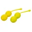 Набор вагинальных шариков Kegel Training Set Lemon Squeeze Relax Repeat, желтый - Фото №3