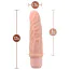 Вібратор Dr. Skin Silicone Dr. Robert 7, тілесний - Фото №9