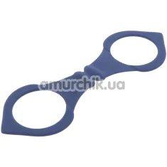 Наручники Taboom Silicone Supreme Wrist Cuffs, сині - Фото №1
