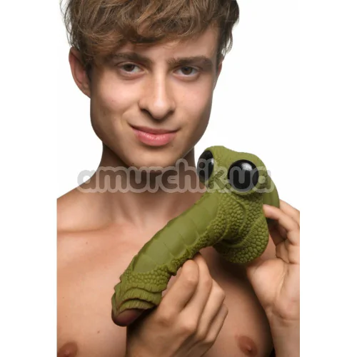 Фаллоимитатор Creature Cocks Swamp Monster, зеленый