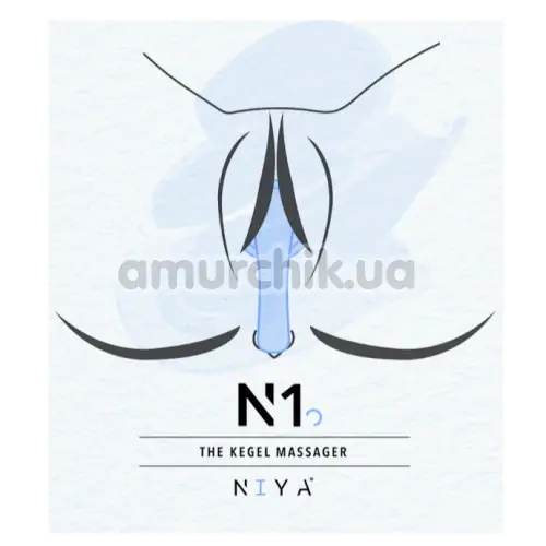 Віброяйце Niya N1, фіолетове