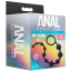 Анальные шарики Anal Adventures Platinum 10 Anal Beads, черные - Фото №6