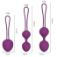 Набір вагінальних кульок Odeco Every Night Toys Wendy, фіолетовий - Фото №2