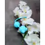 Вагінальні кульки Loveshop Silicone Kegel Balls With Globs, блакитні - Фото №2