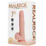 Вибратор Realrock Realistic Vibrating Dildo 7, телесный - Фото №6