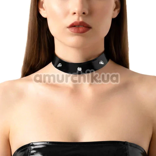 Чокер Art of Sex Mistress Lacquered, черный