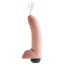 Фалоімітатор з еякуляцією King Cock 9 Squirting Cock with Balls, тілесний - Фото №1